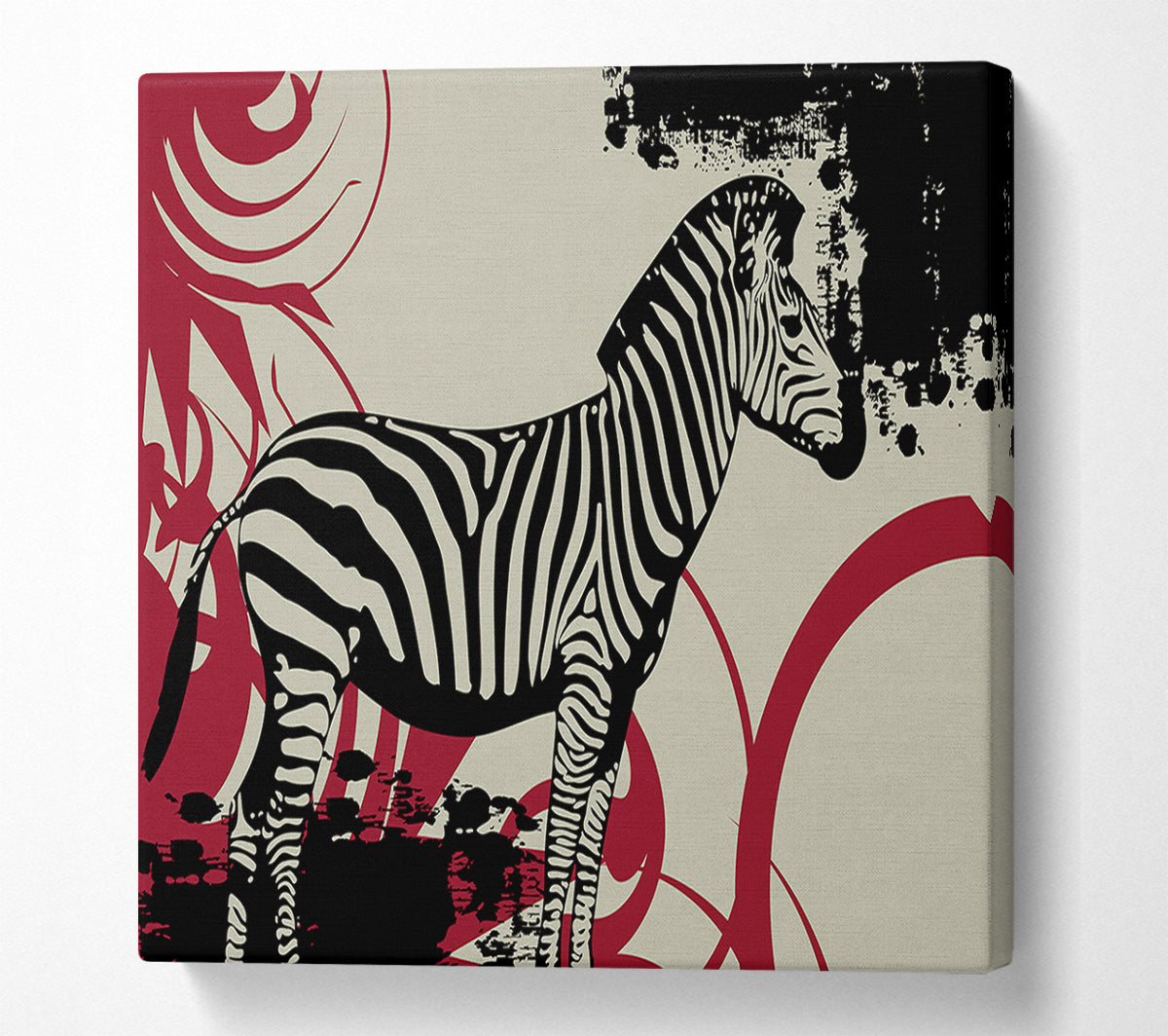 Zebra Safari Canvas Wall Art