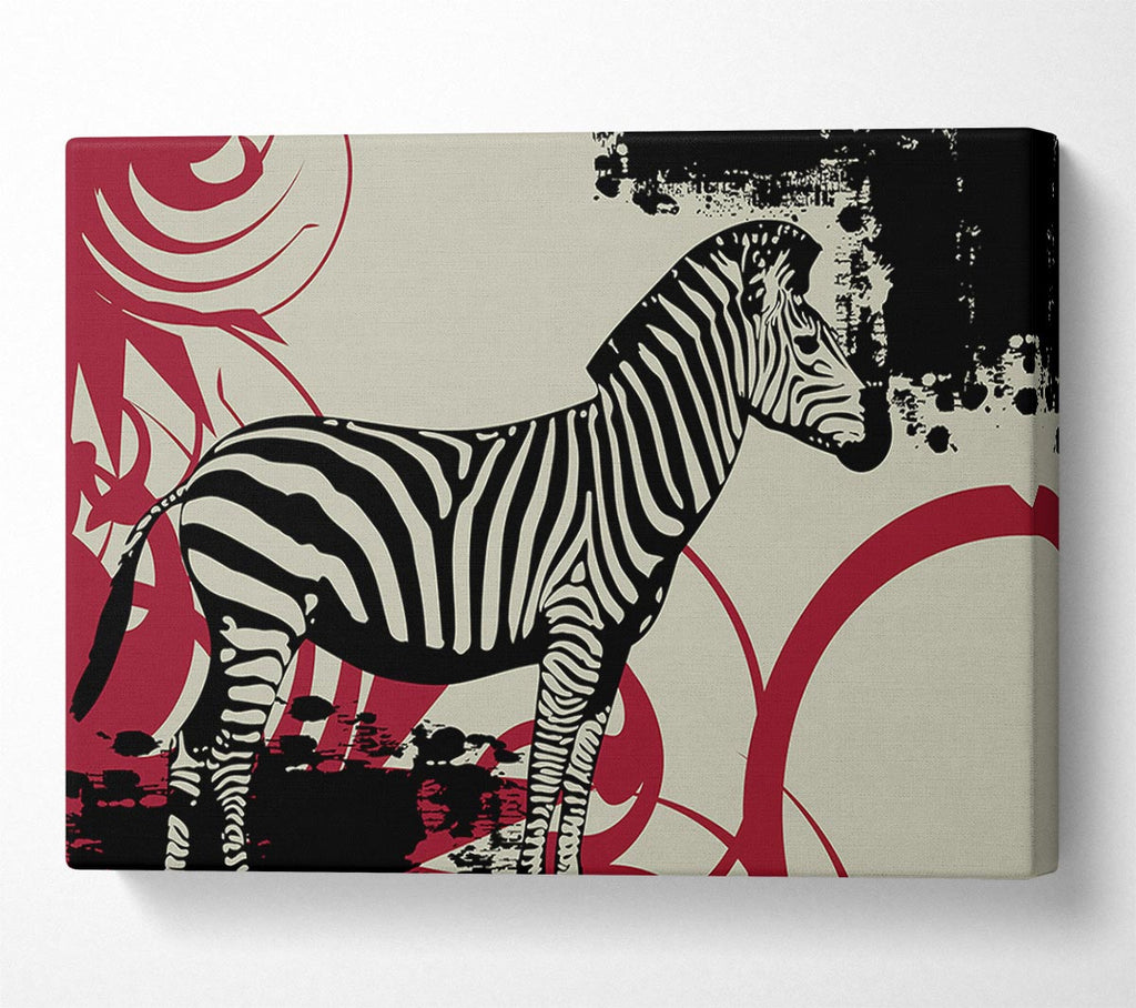 Zebra Safari Canvas Wall Art