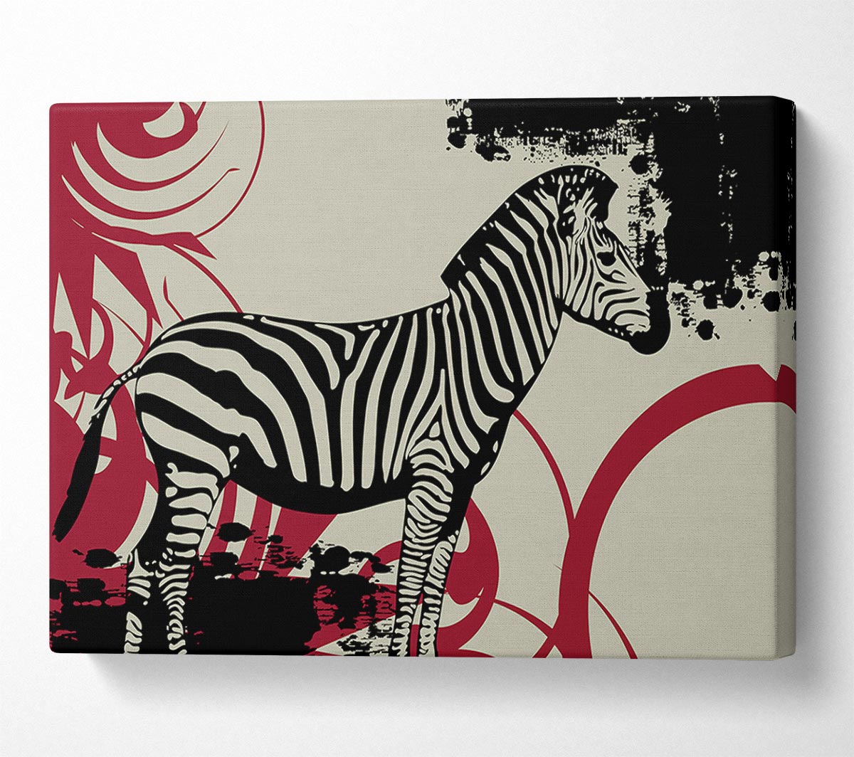 Zebra Safari Canvas Wall Art