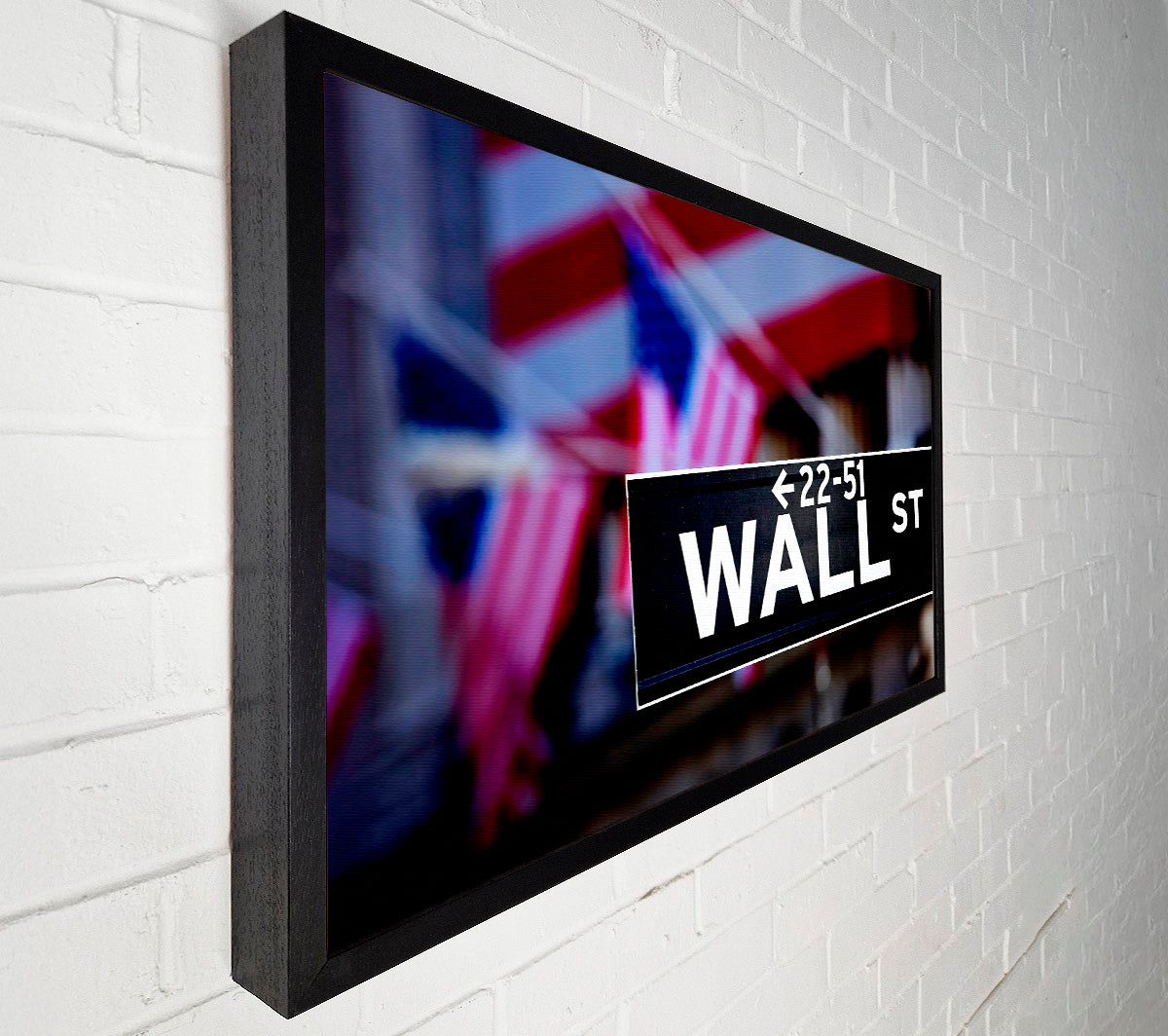 Wall Street American Canvas Wall Art