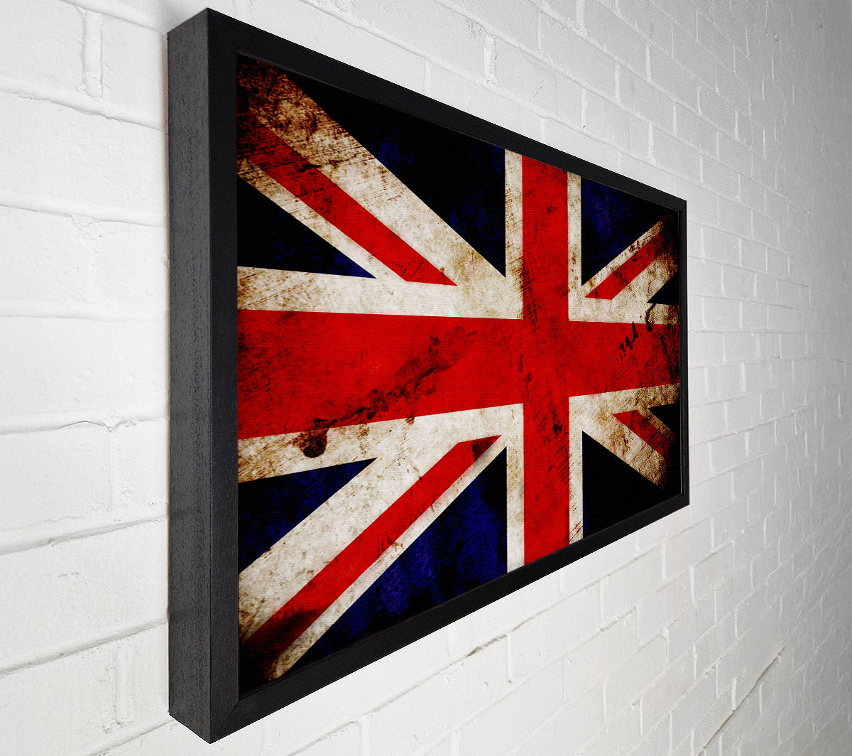 Uk Grunge Canvas Wall Art