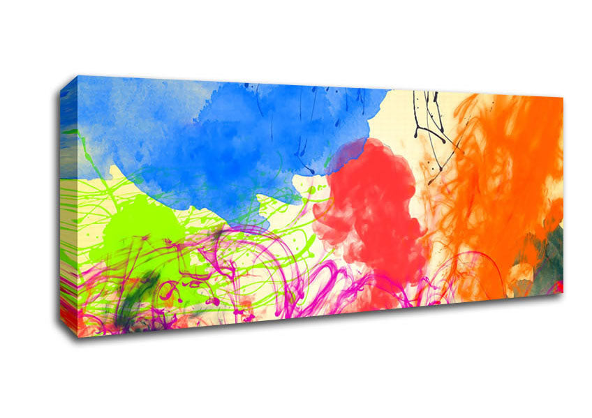 Colourful Clouds In The Garden