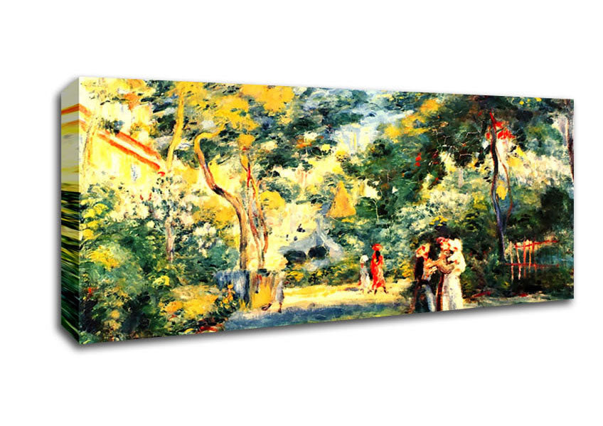 Van Gogh Figures In The Garden