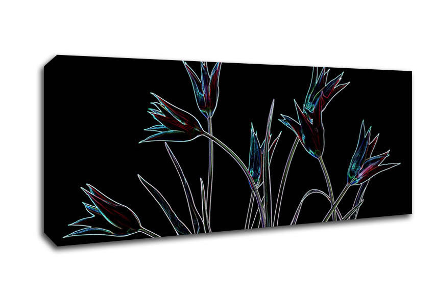 Abstract Neon Floral 31