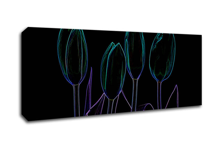 Abstract Neon Floral 30