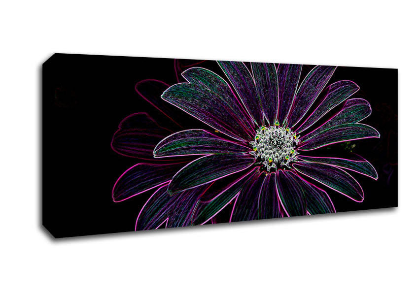 Abstract Neon Floral 14