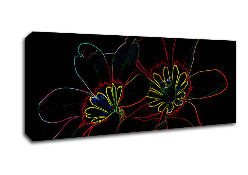 Abstract Neon Floral 38