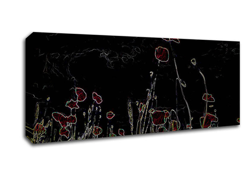 Abstract Neon Floral 17