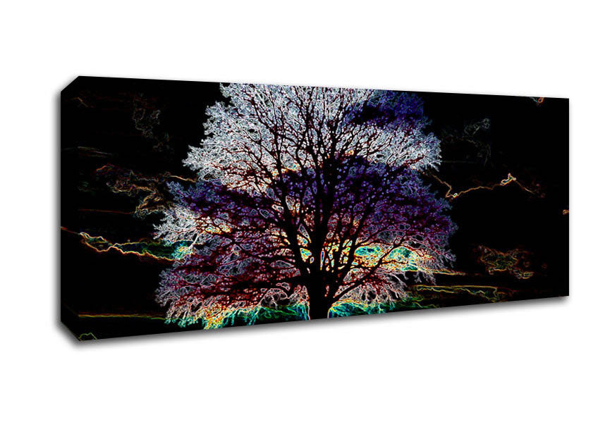Abstract Neon Landscape 12
