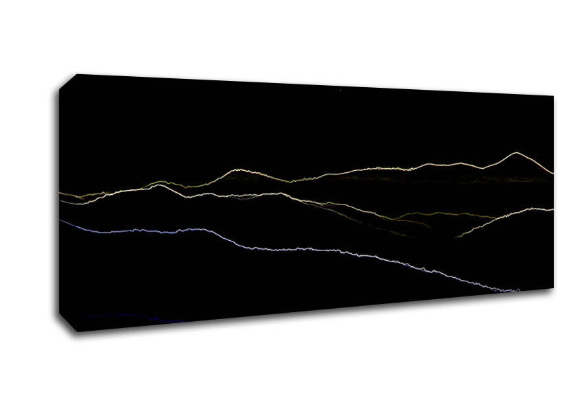 Abstract Neon Landscape 11
