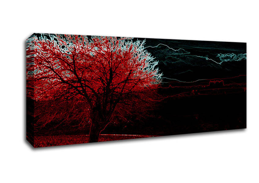 Abstract Neon Landscape 04