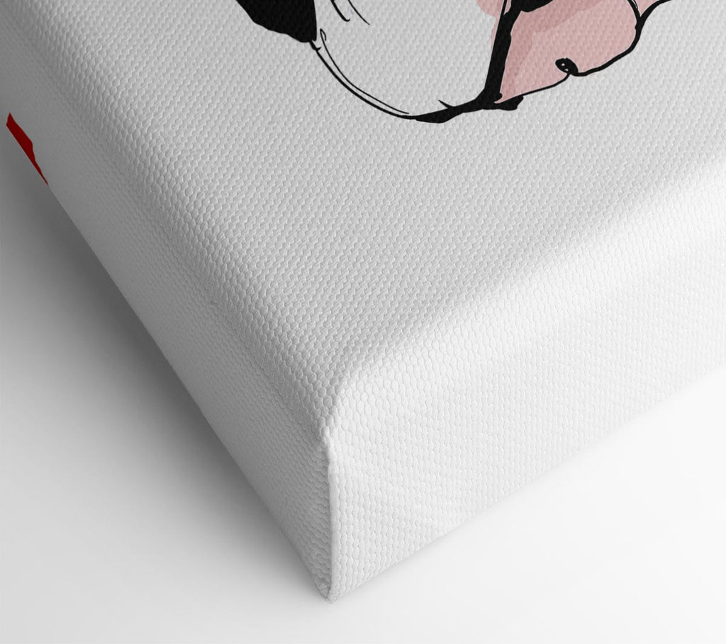 Popart French Bulldog Pooch Canvas Wall Art