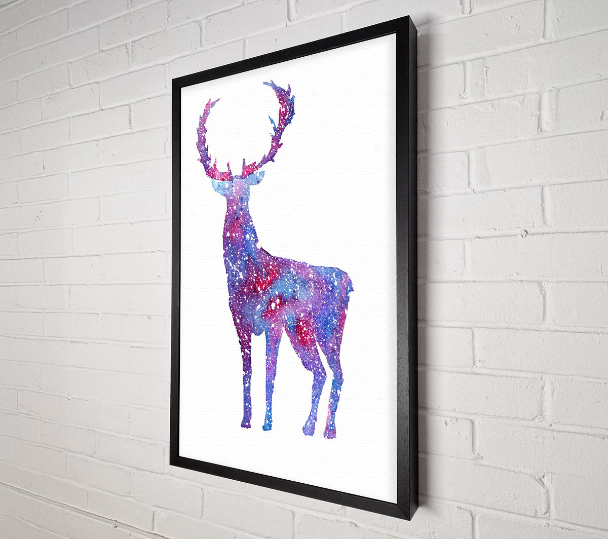 Stag Sparkle Canvas Wall Art