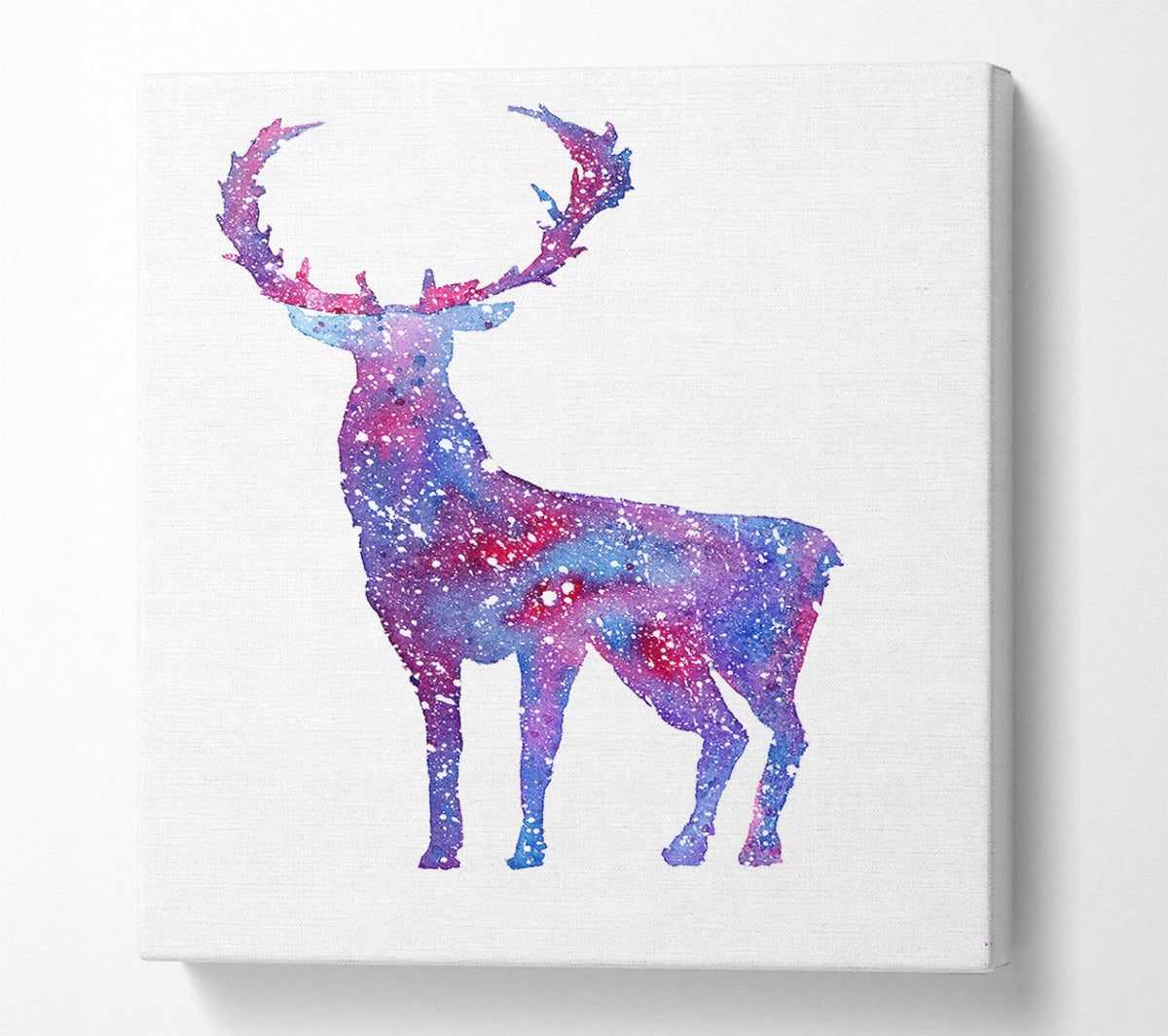 Stag Sparkle Canvas Wall Art