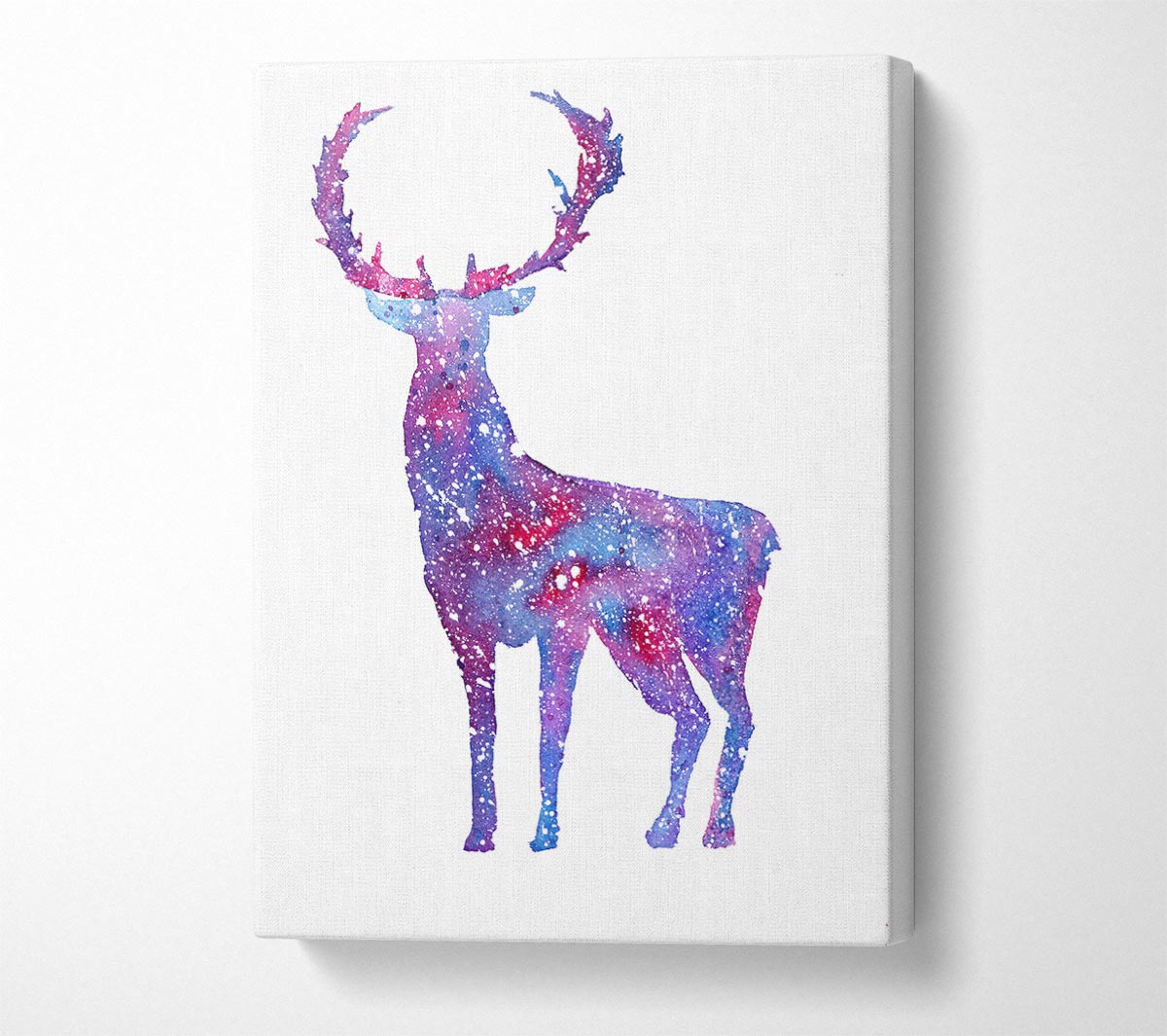 Stag Sparkle Canvas Wall Art