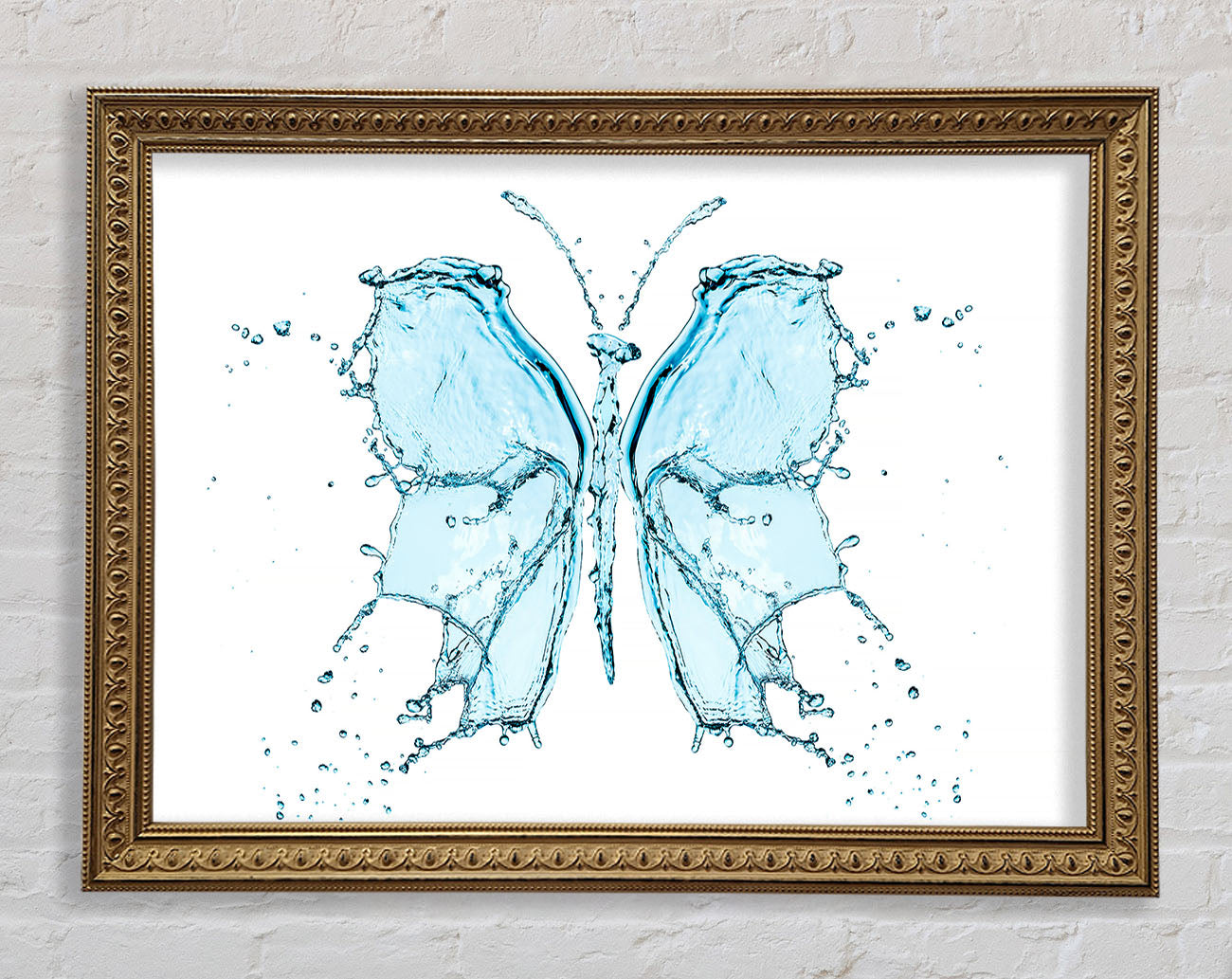 Water Butterfly Framed Print