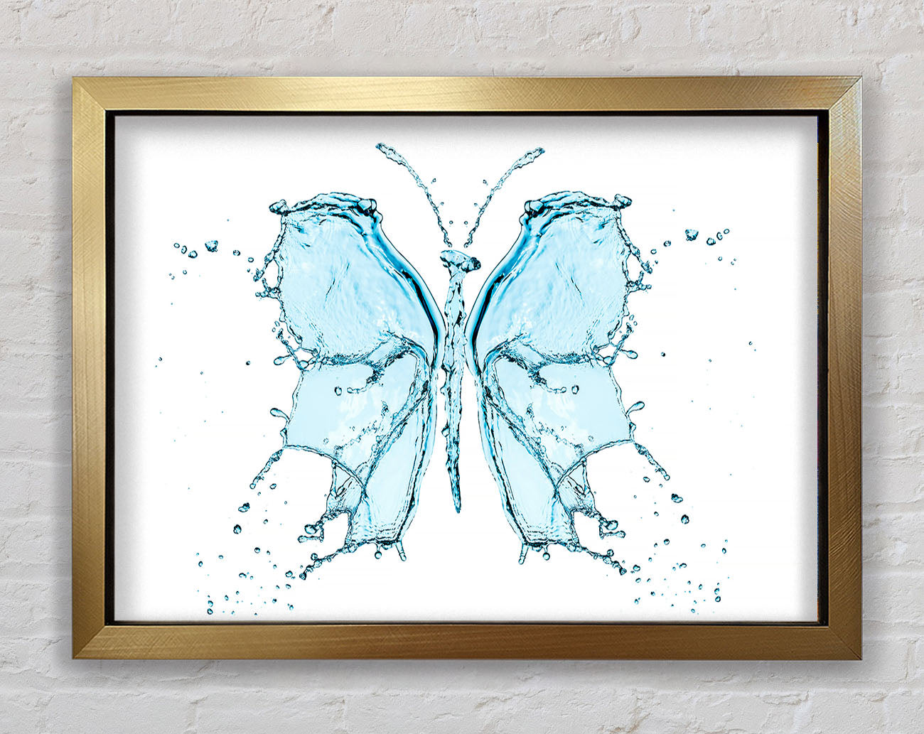 Water Butterfly Framed Print