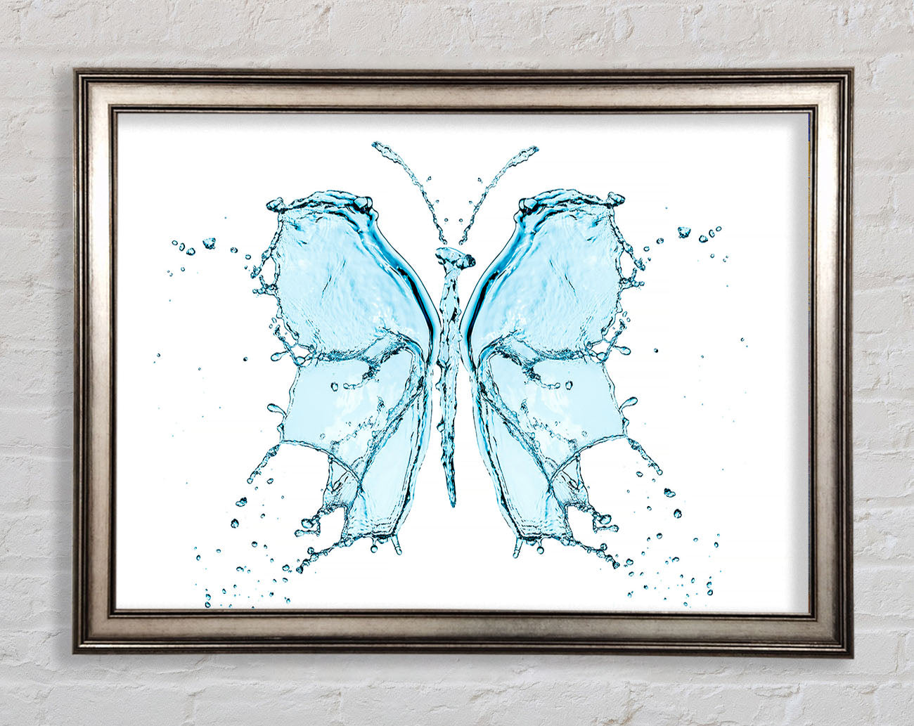Water Butterfly Framed Print