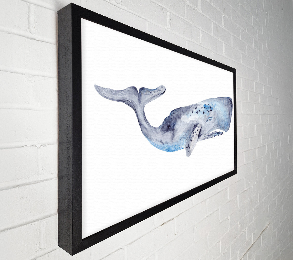 Whale Canvas Wall Art