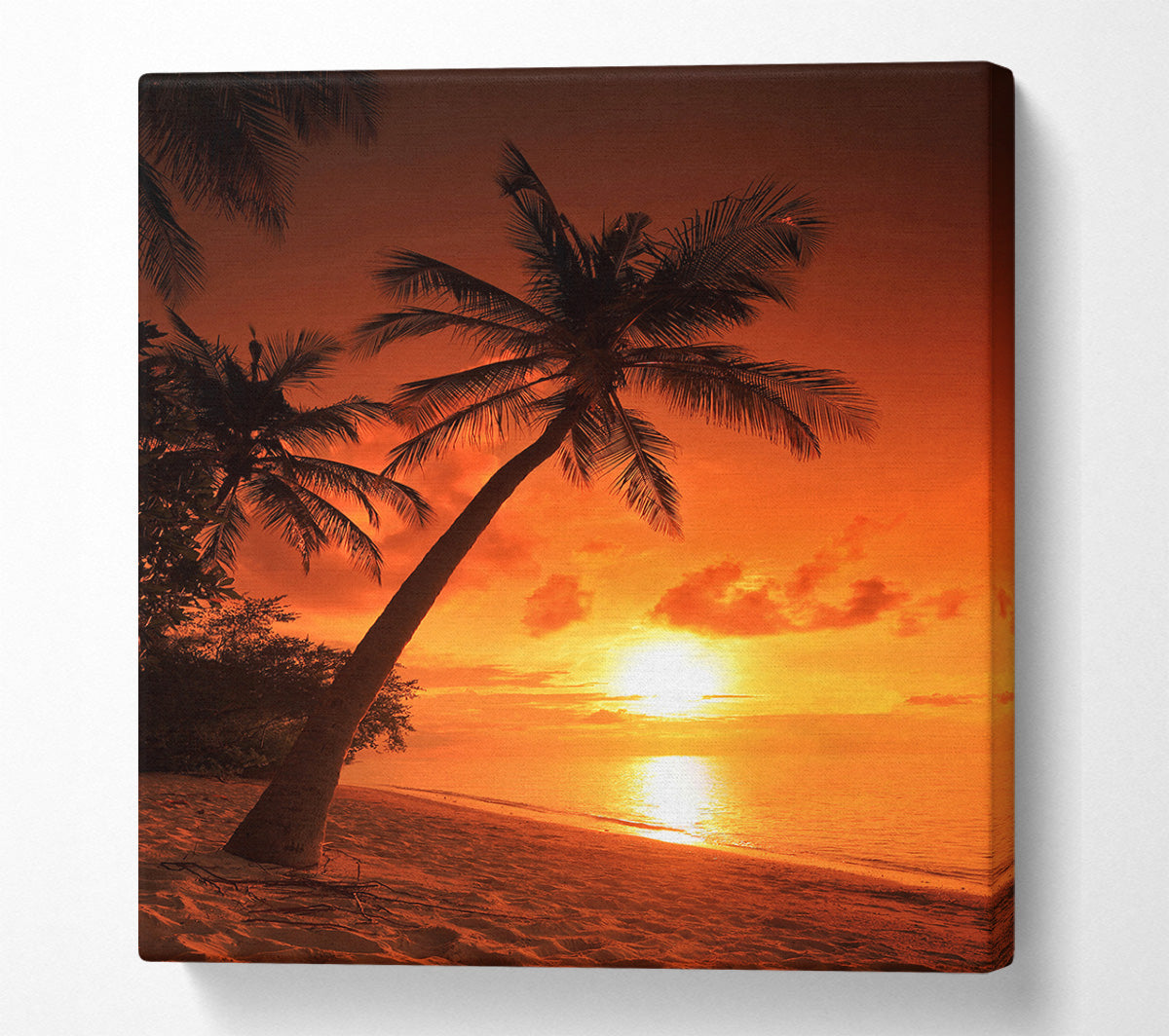 Thailand Sunset Canvas Wall Art
