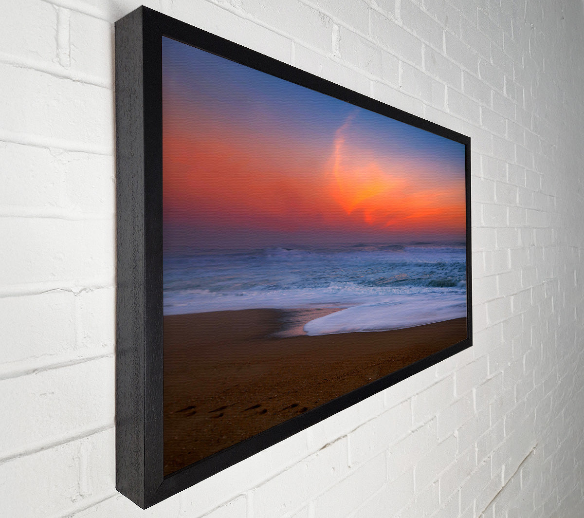 As The Sun Goes Canvas Art