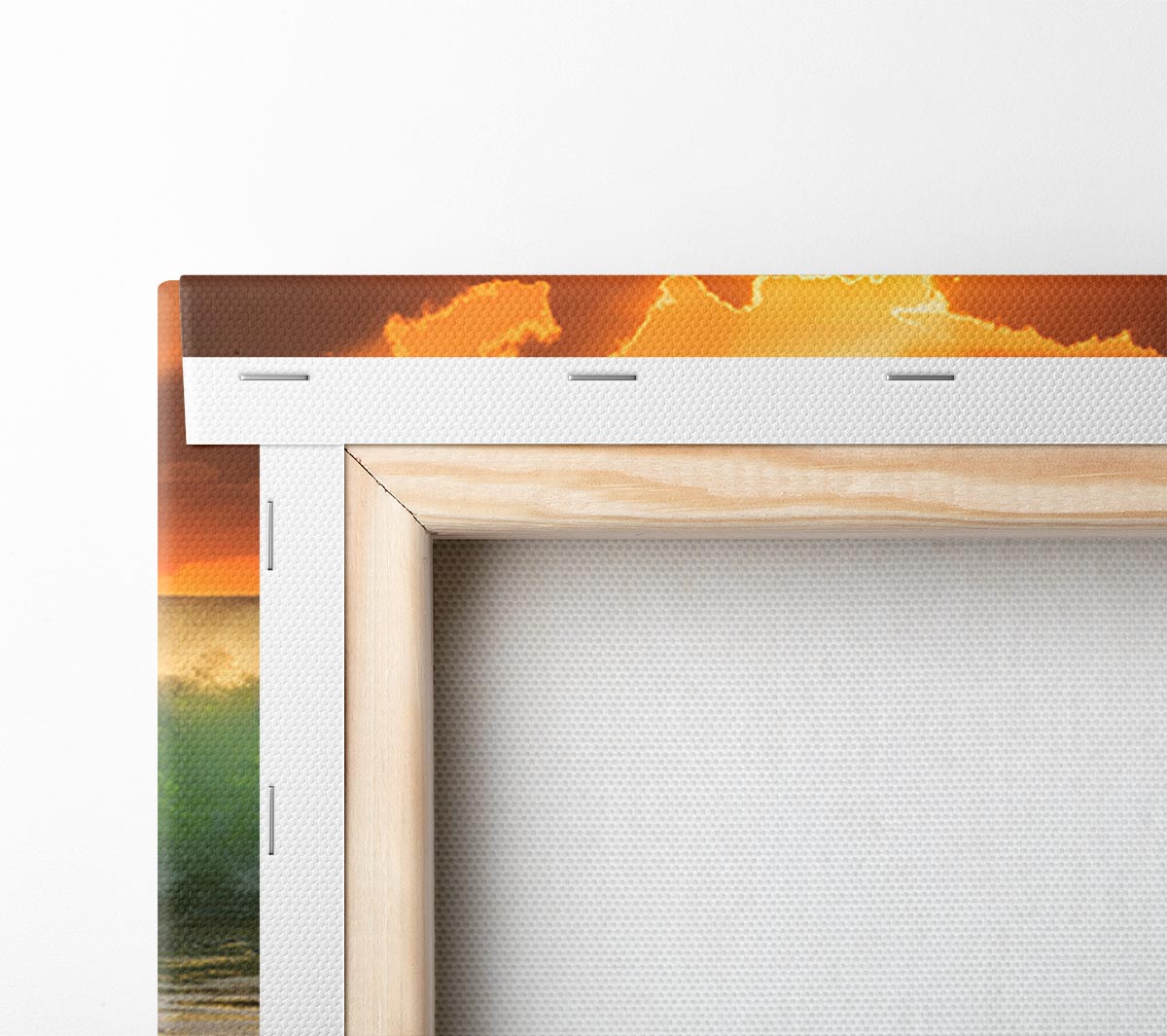 Surfer Sunset Canvas Wall Art