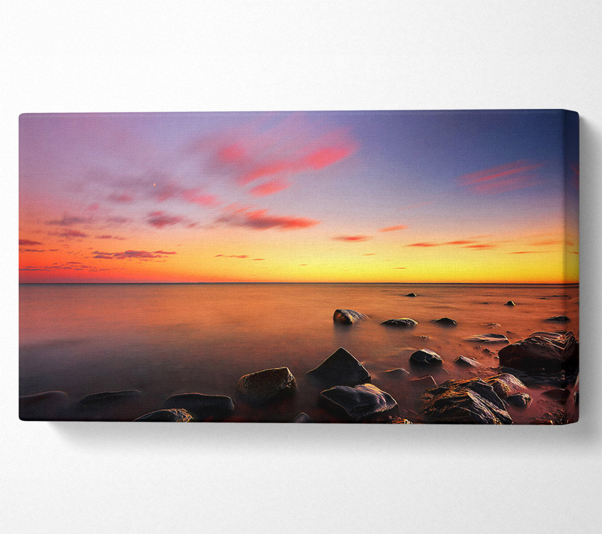 Rocks Of Time Canvas Wall Art