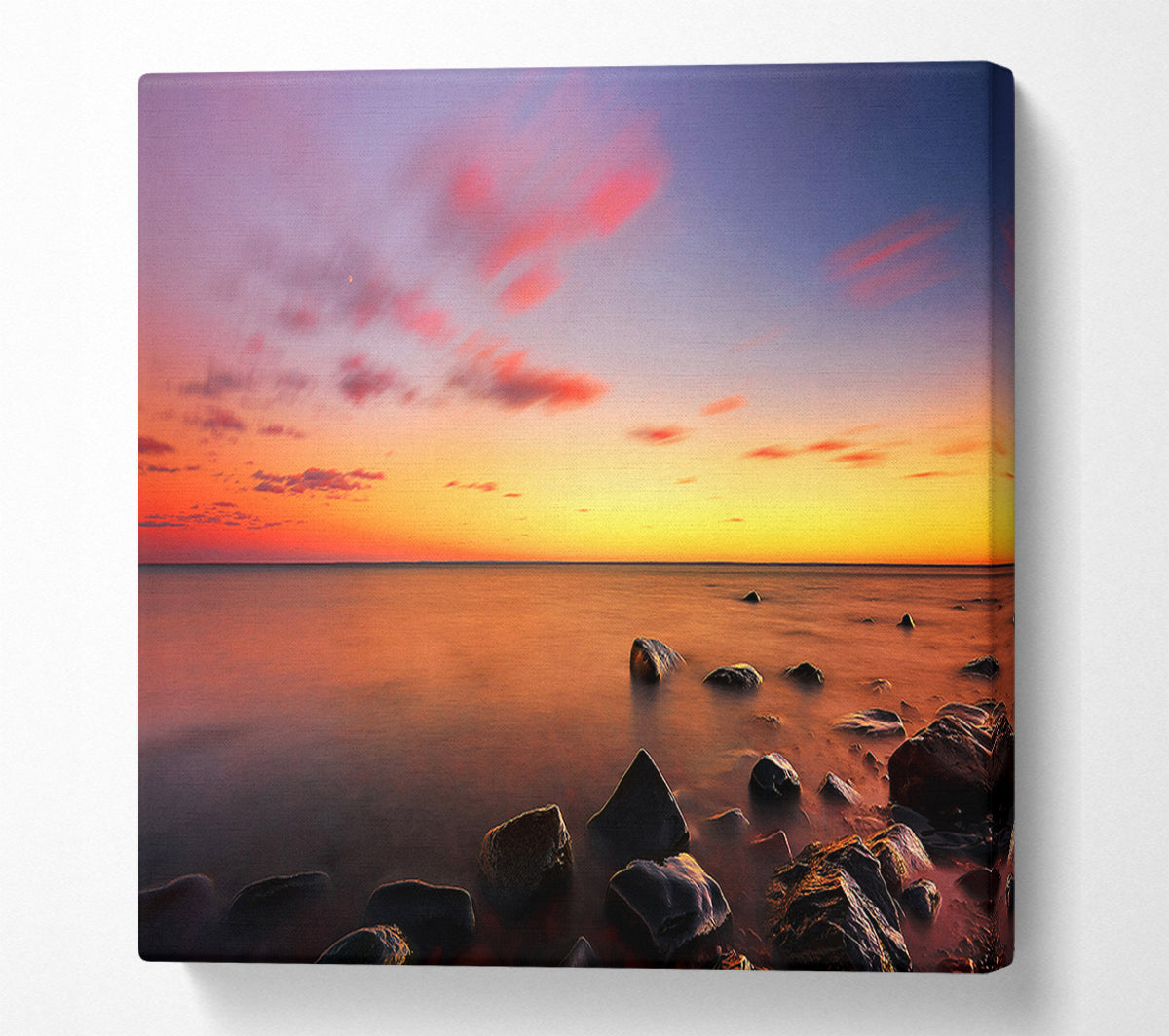 Rocks Of Time Canvas Wall Art