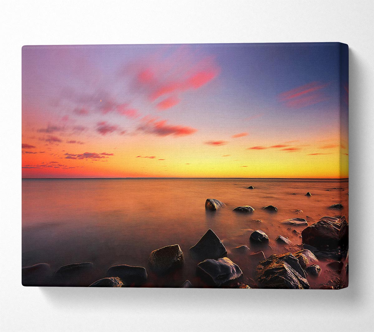Rocks Of Time Canvas Wall Art