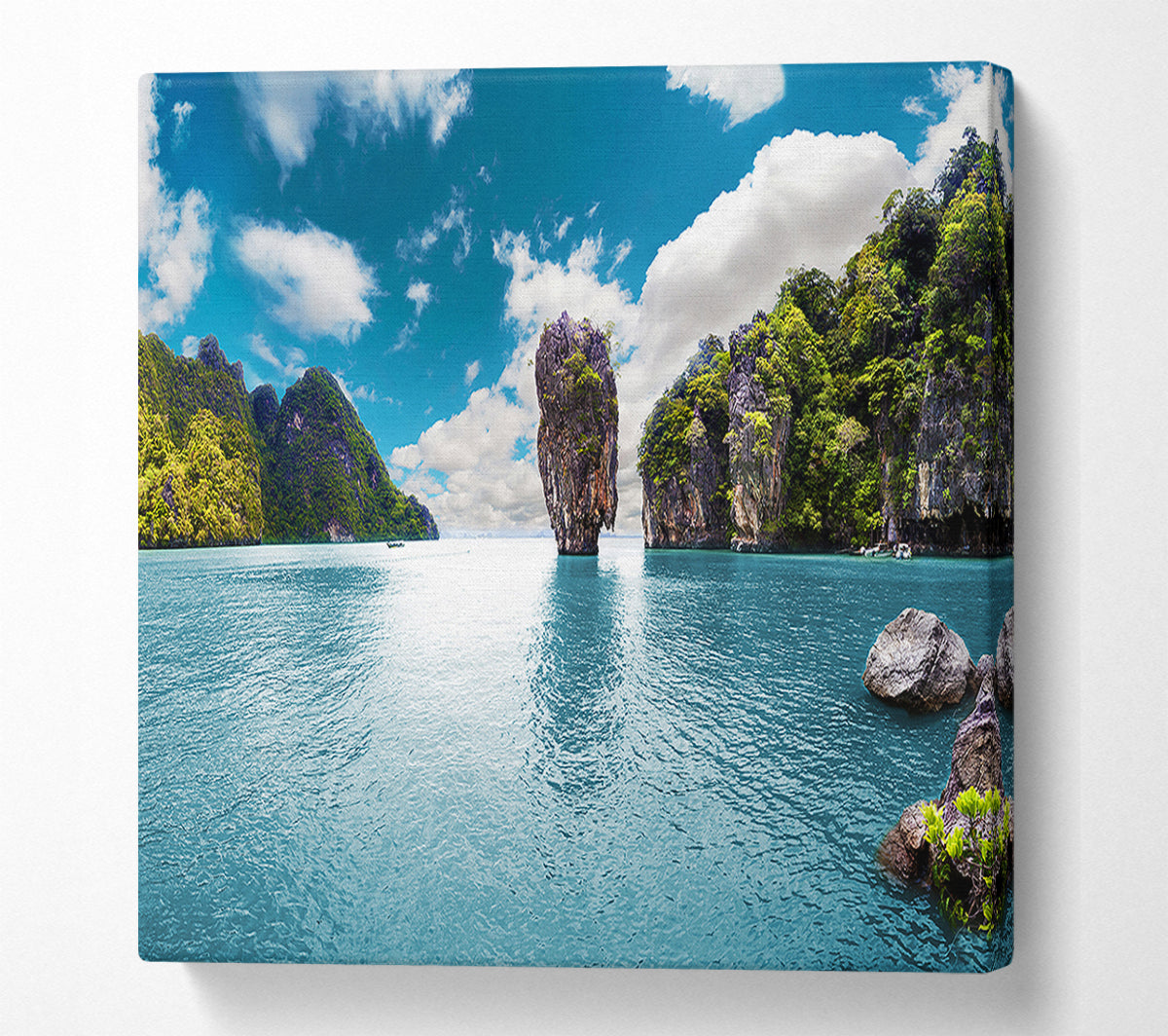 Thailand Monuments Canvas Wall Art