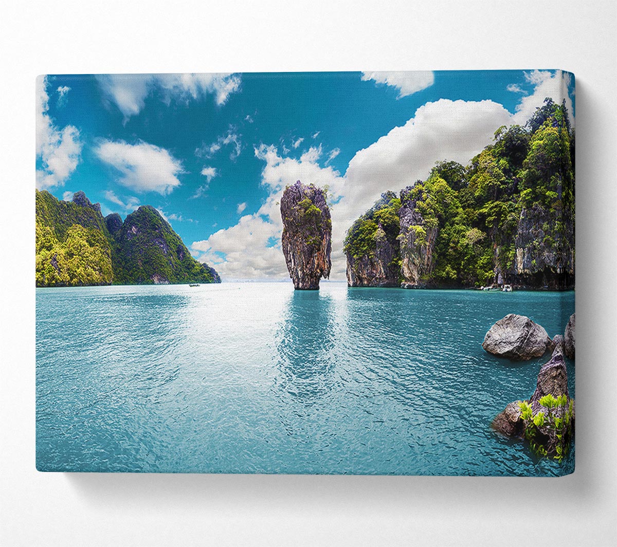 Thailand Monuments Canvas Wall Art