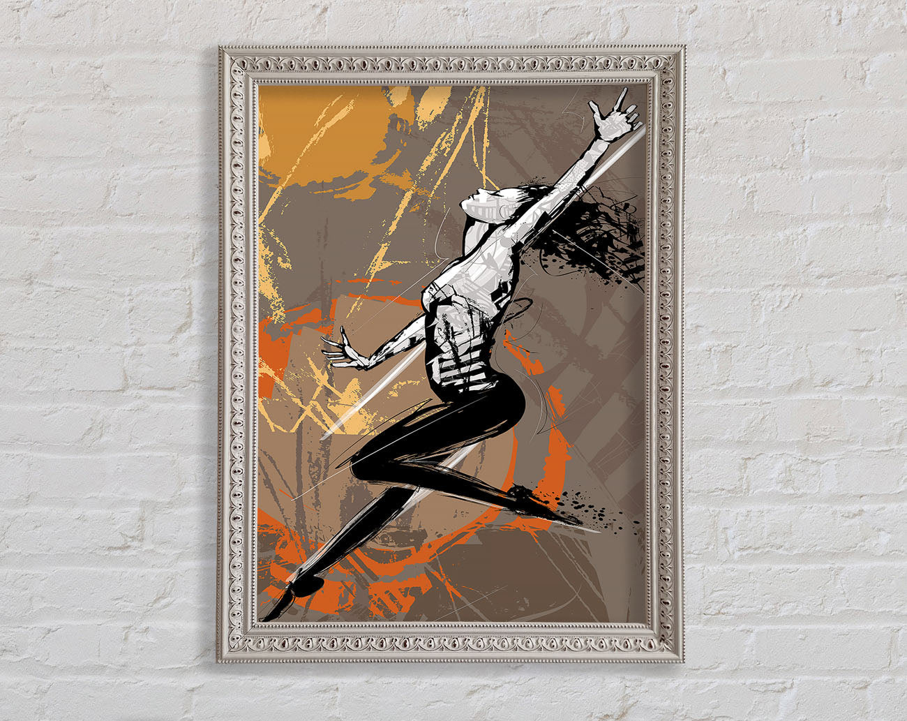 Contemporary Movement 2 Framed Print