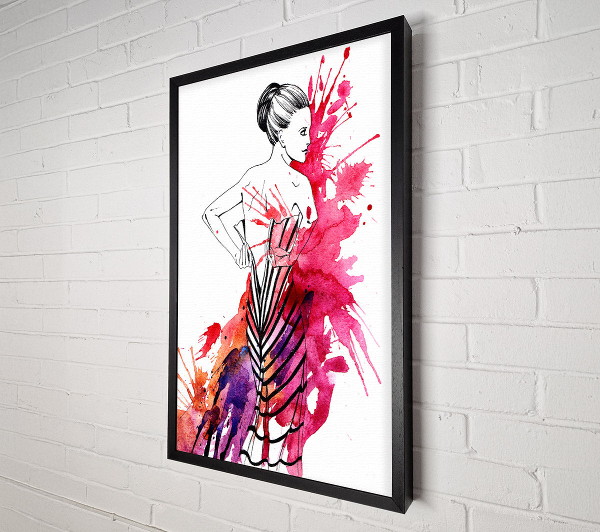 Getting Ready For The Party Canvas Print