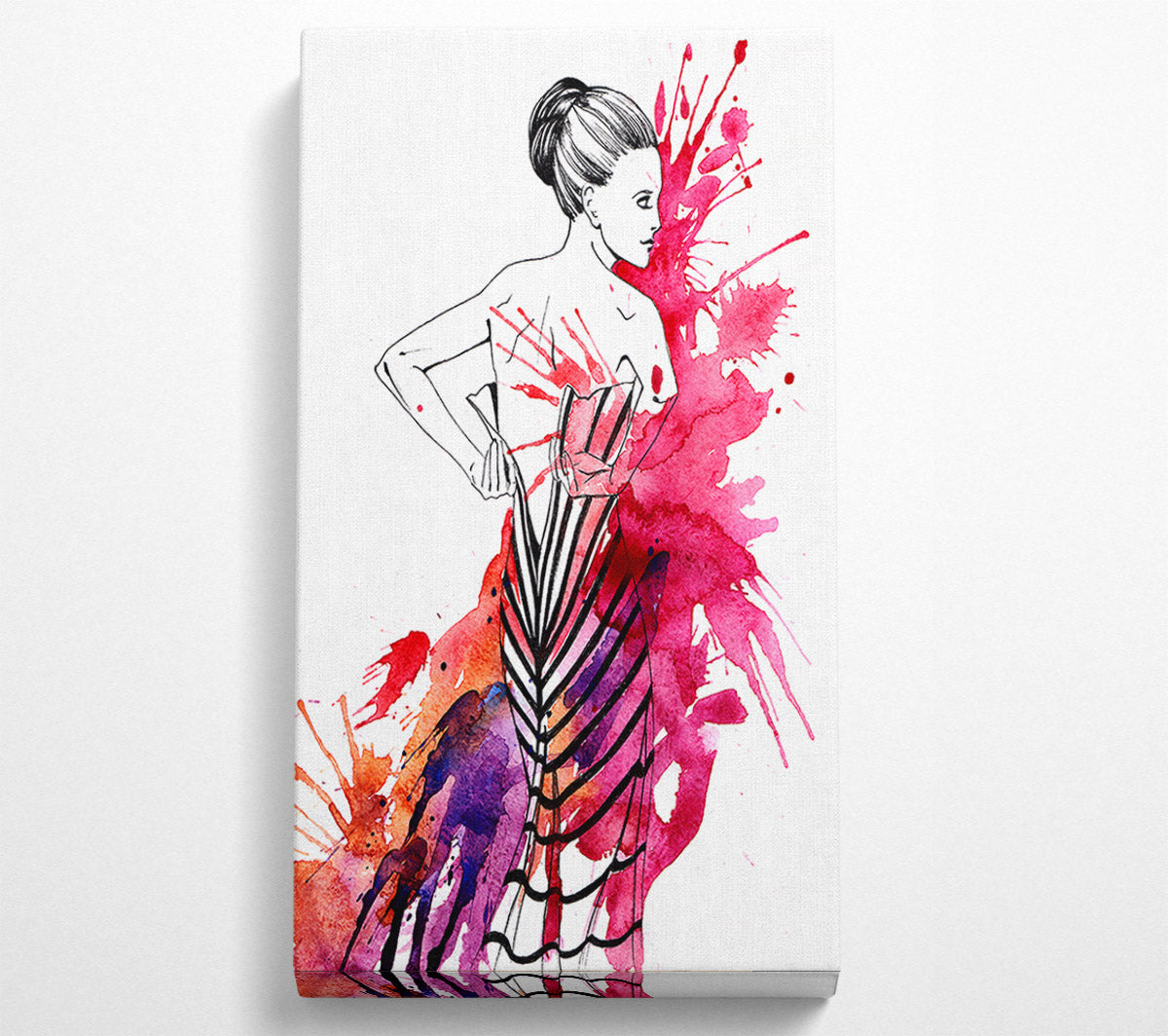 Getting Ready For The Party Canvas Print
