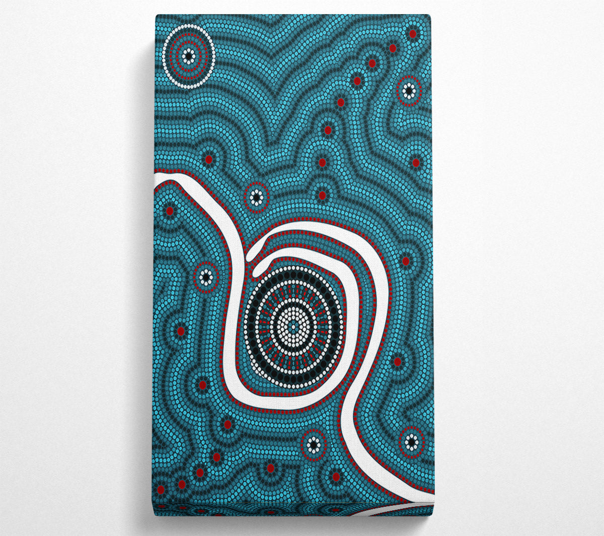 Aboriginal Pattern 1 Canvas Art