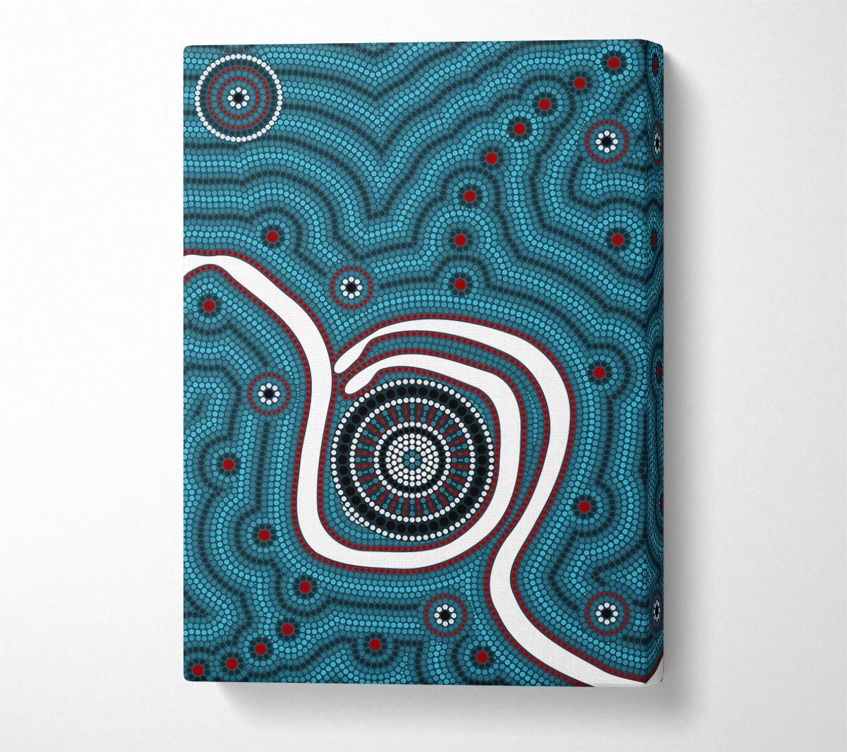 Aboriginal Pattern 1 Canvas Art