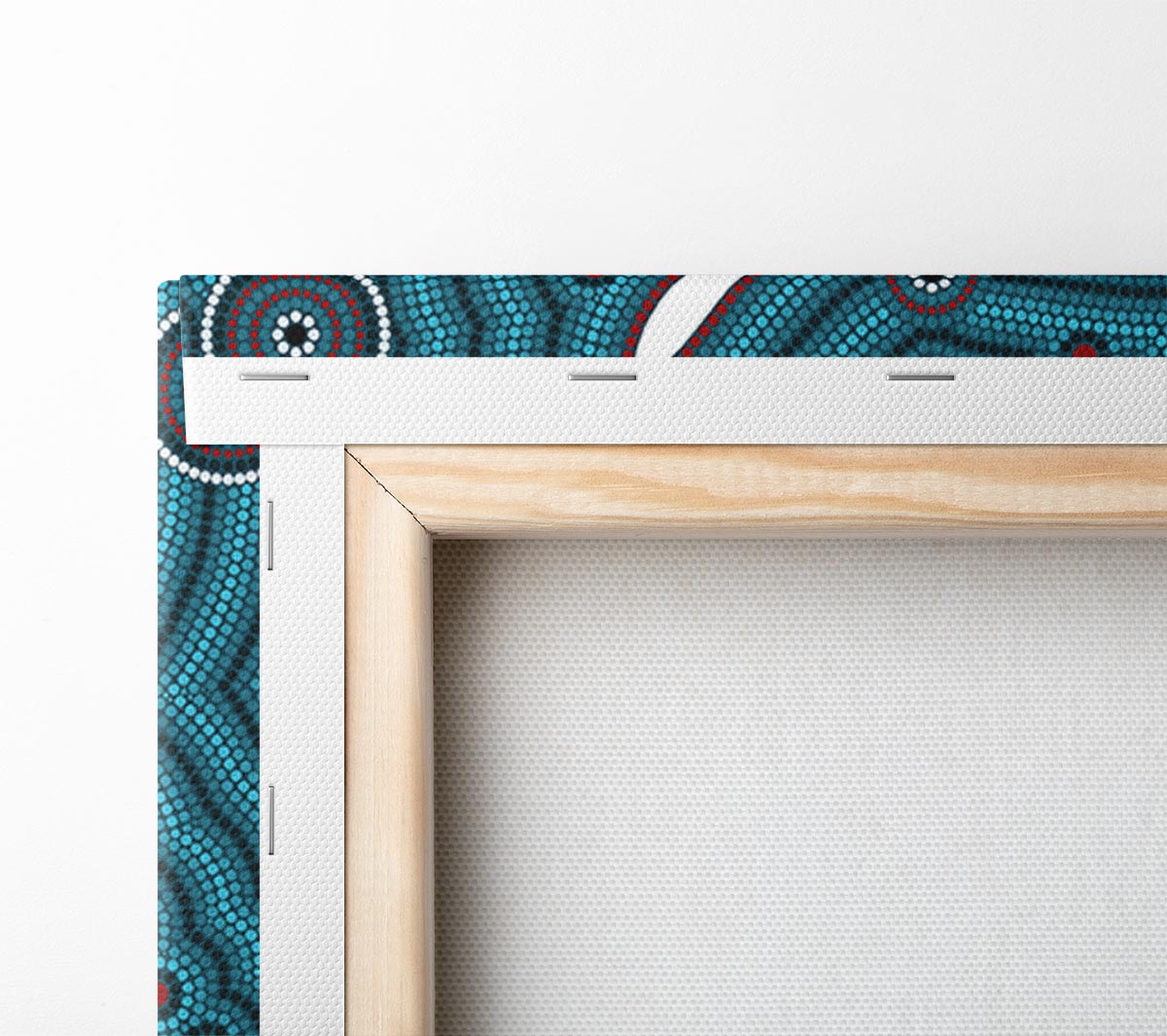 Aboriginal Pattern 1 Canvas Art