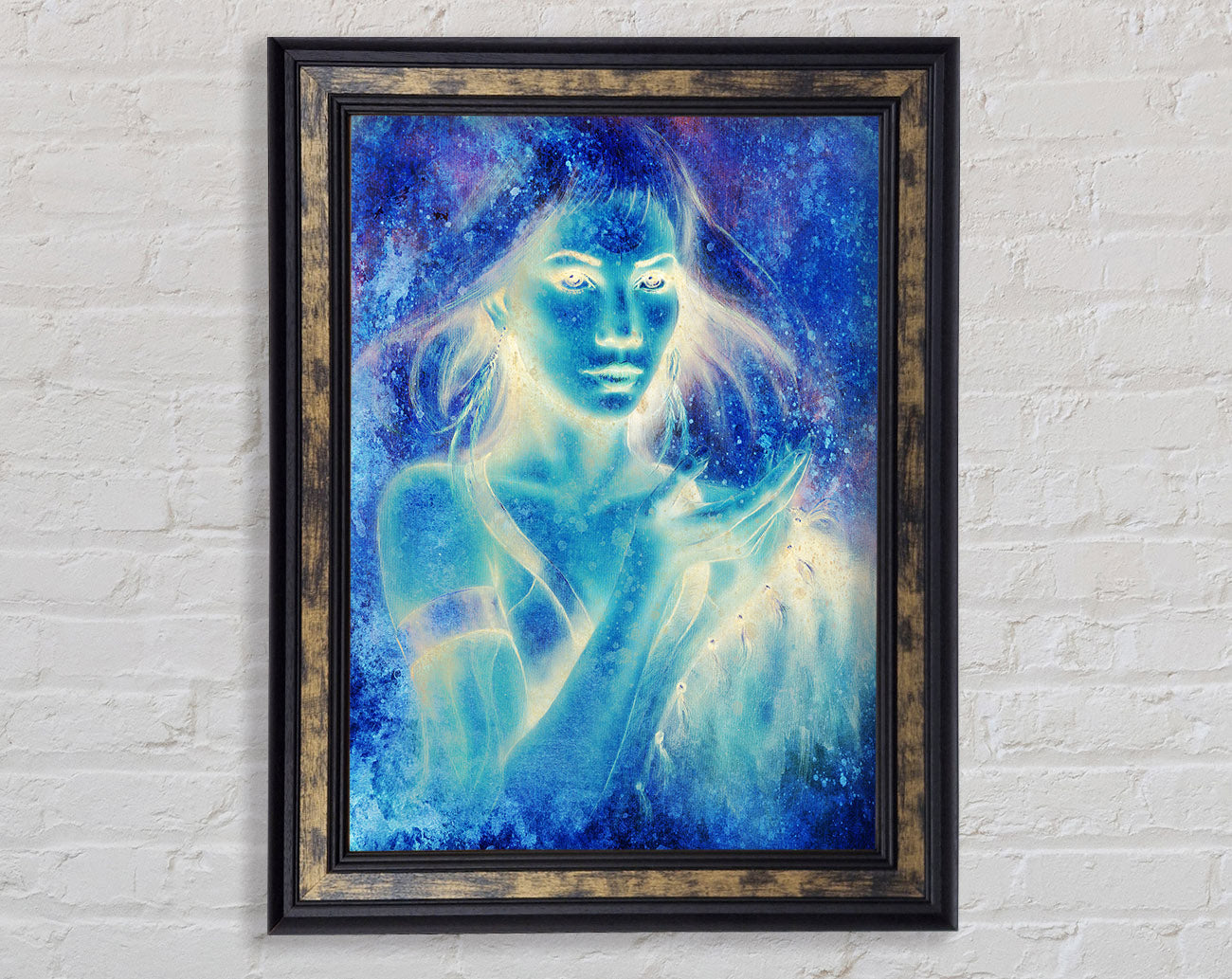 Energy Of The World Framed Print