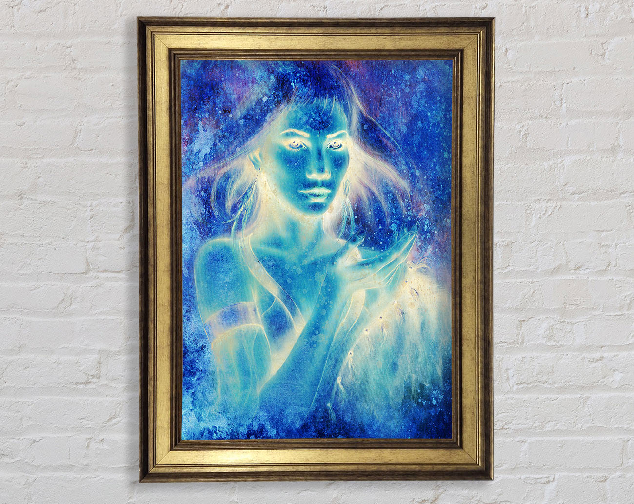 Energy Of The World Framed Print