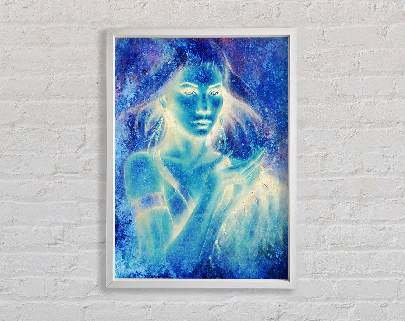 Energy Of The World Framed Print