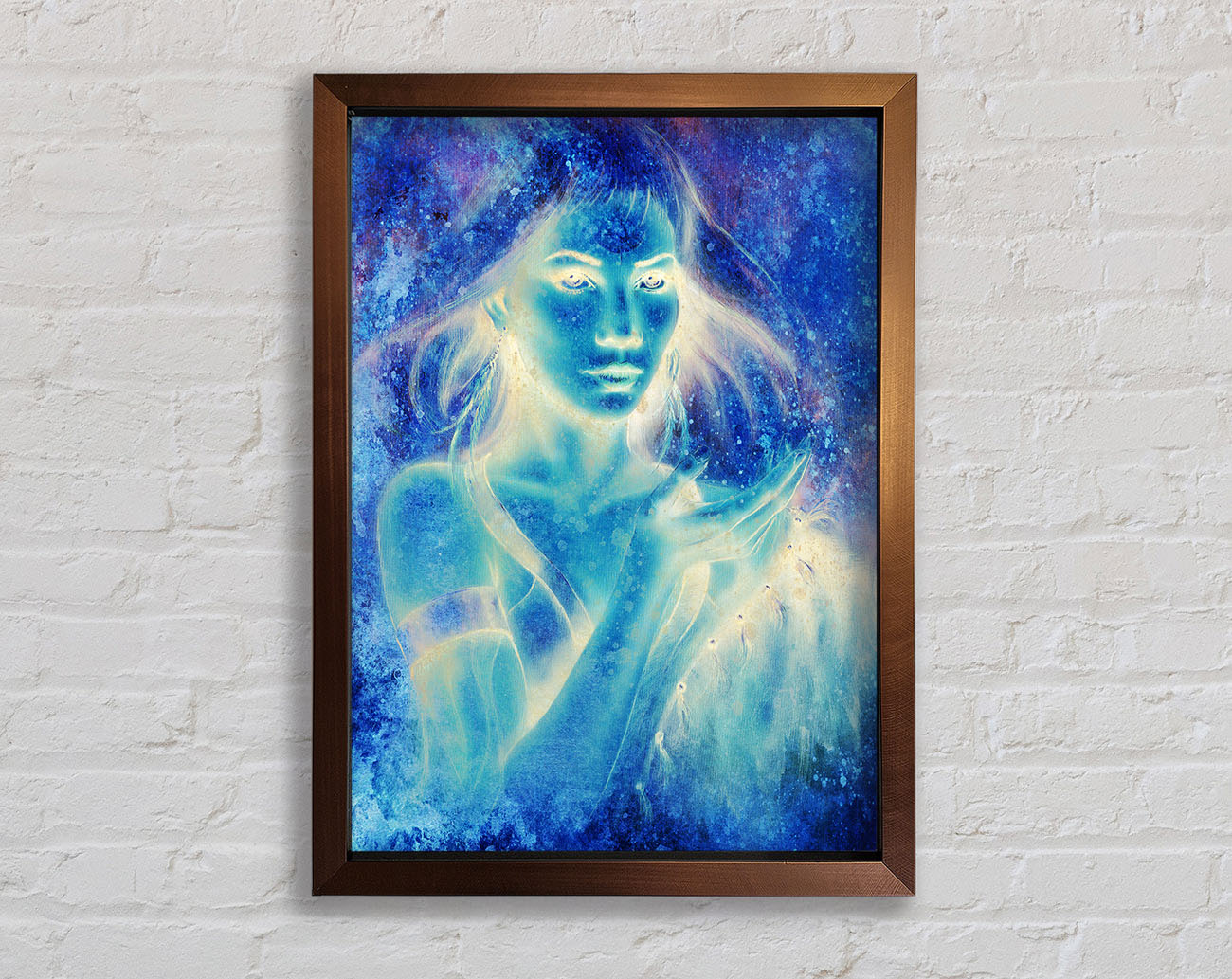 Energy Of The World Framed Print