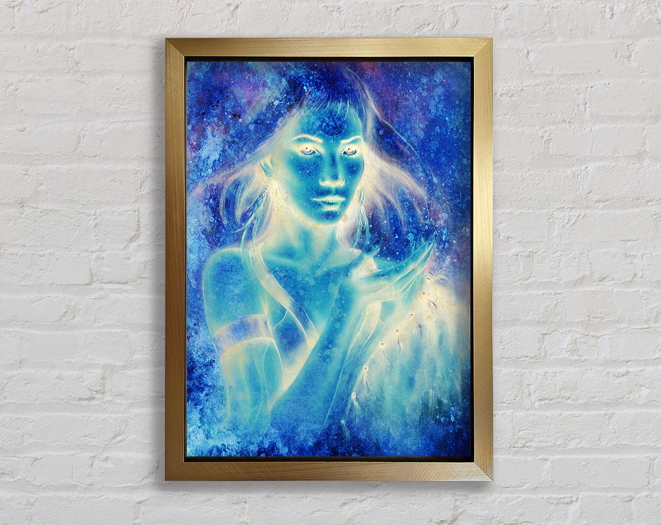 Energy Of The World Framed Print