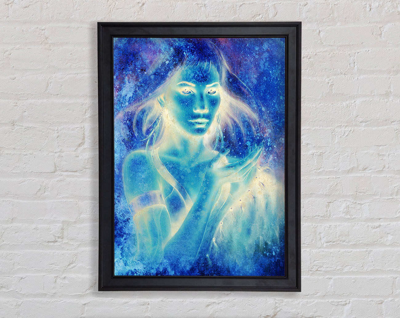 Energy Of The World Framed Print