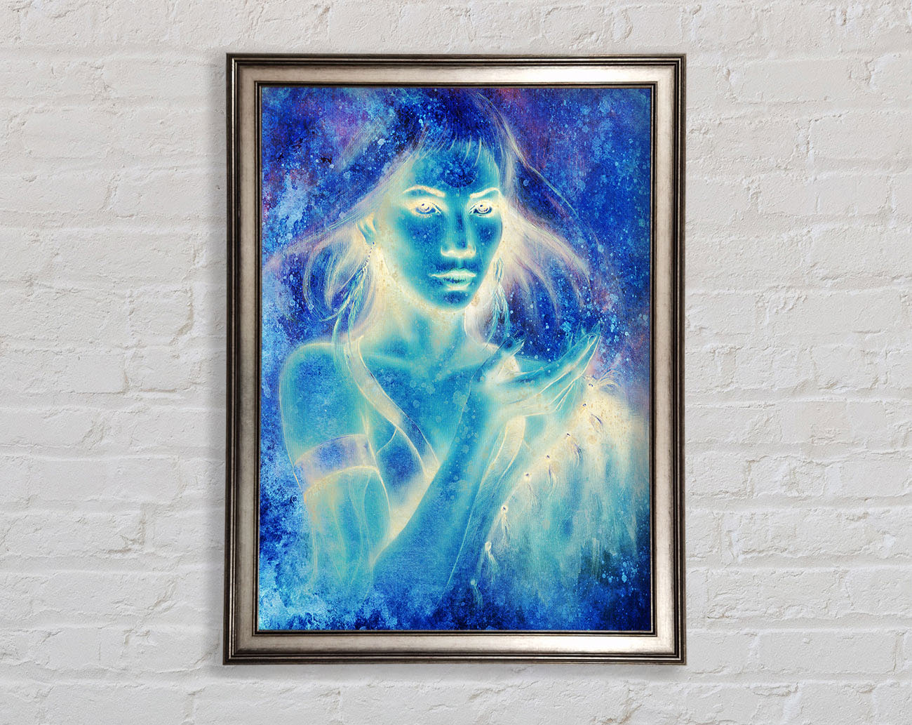 Energy Of The World Framed Print