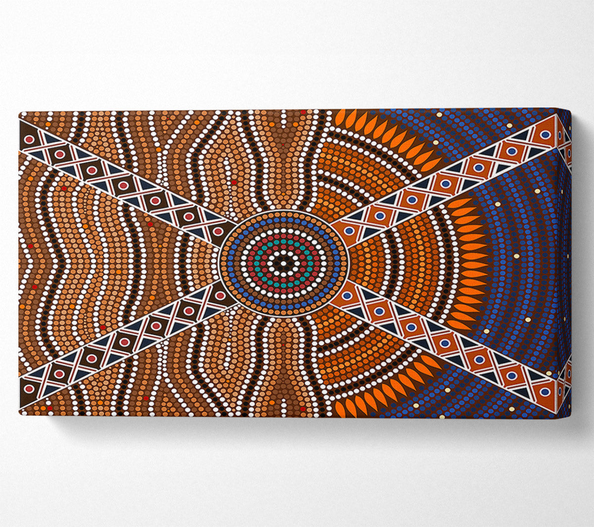 Aboriginal Pattern 2 Canvas Wall Art