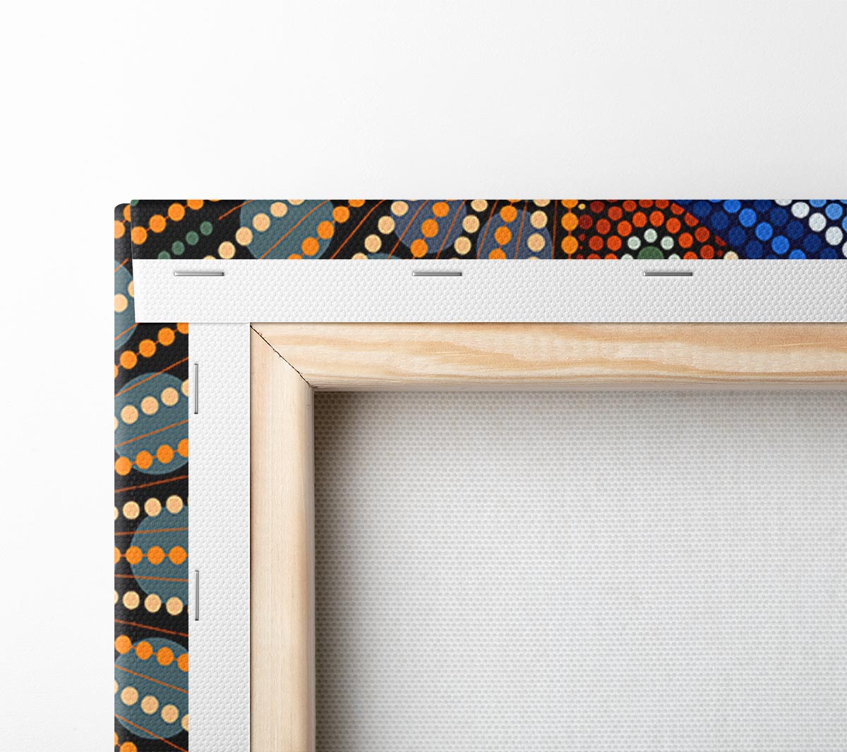 Aboriginal Pattern 9 Canvas Print