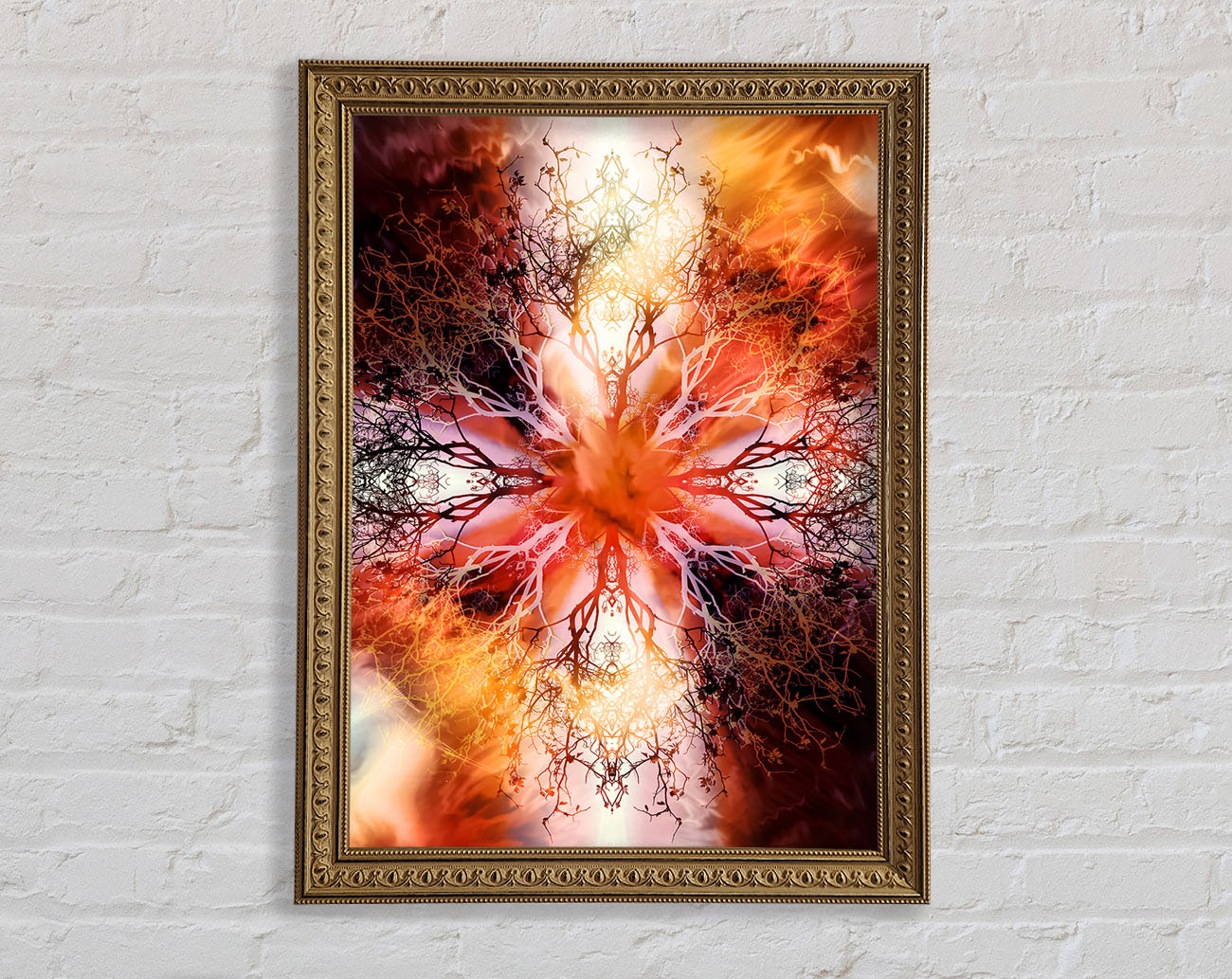 Tree Roots Of Life Framed Print