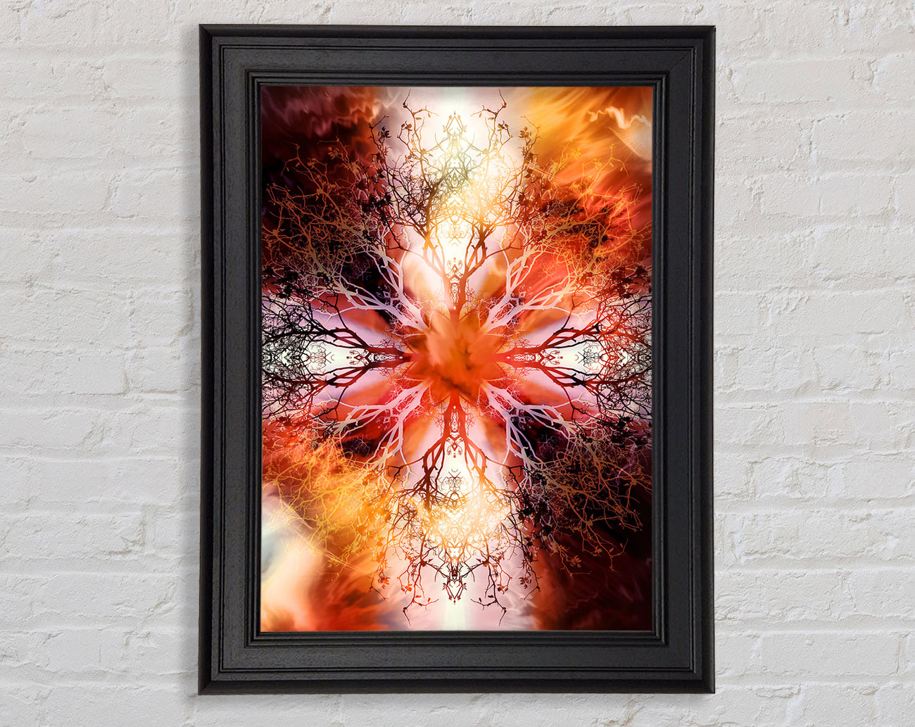 Tree Roots Of Life Framed Print