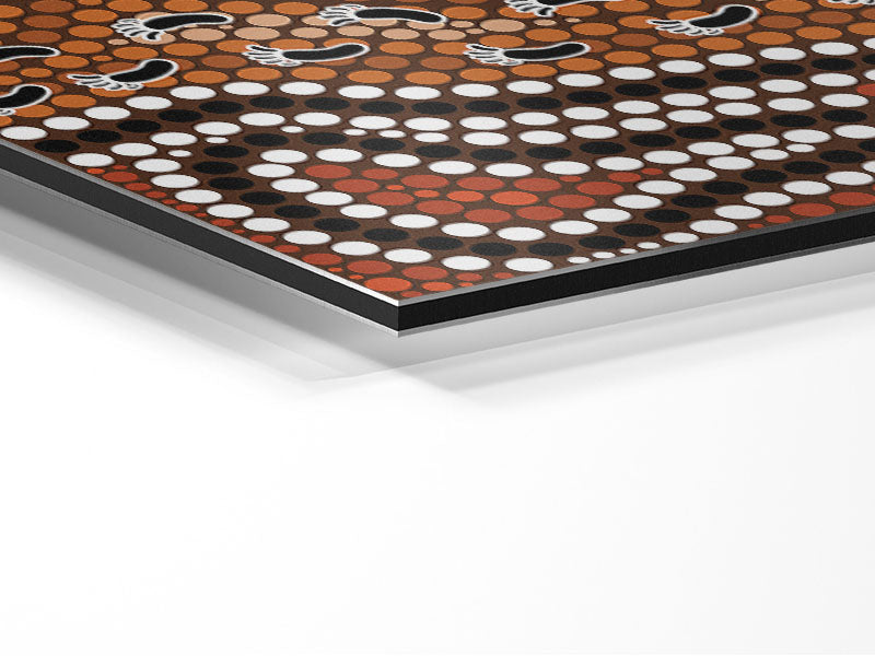 Aboriginal Pattern 5 Metal Print