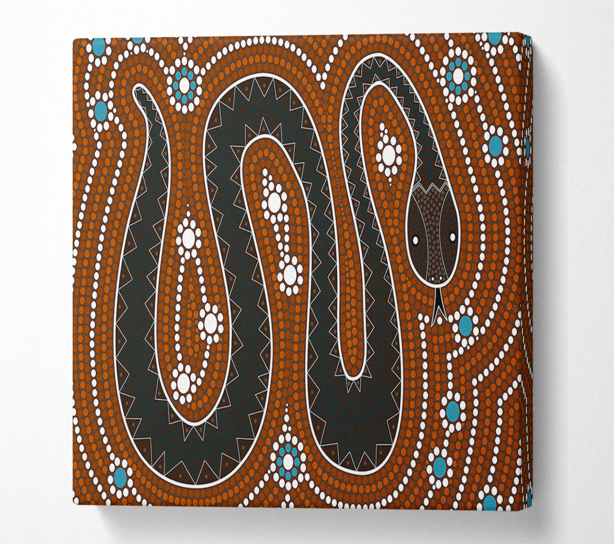 Aboriginal Pattern 6 Canvas Art